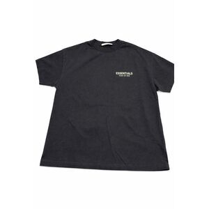 Essentials Fear Of Gold Black T-Shirt Size Large